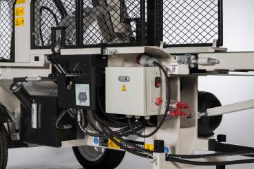 Lumag Hydraulische Sägespaltmaschine mit 400V Elektroantrieb SSA-500EHPRO